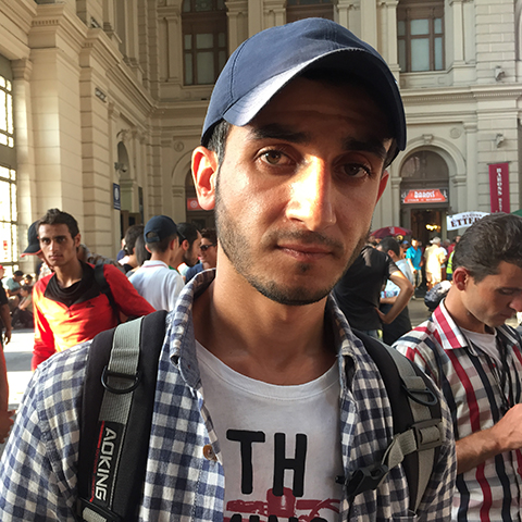 A young girl from Afghanistan encountered at Hungaryâ€™s Keleti train ...