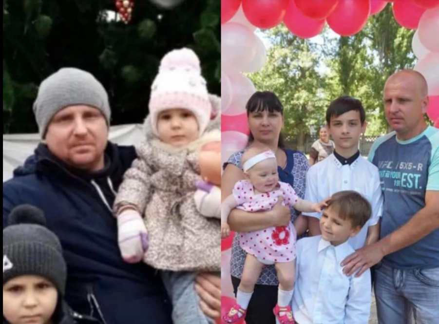 Mikhailo Yatseniuk and family